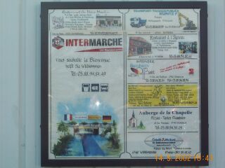 Supermarket in Wissembourg (Alsace - France)